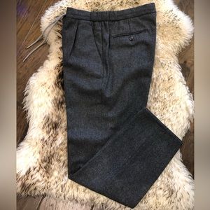 SUITSUPPLY. **NEVER WORN**. Charcoal Drawstring. Wool. Trousers.